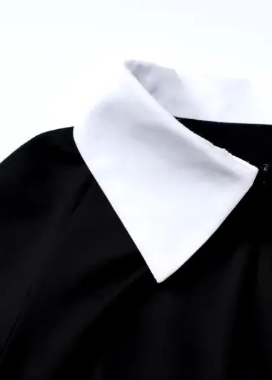 Inessa Lapel Collar Bodysuit