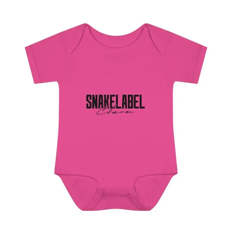 Infant Baby Rib Bodysuit with Lap Shoulders & Tear-Away Label