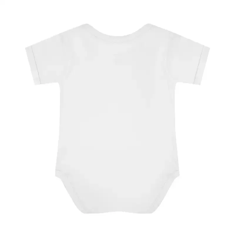 Infant Baby Rib Bodysuit with Lap Shoulders & Tear-Away Label
