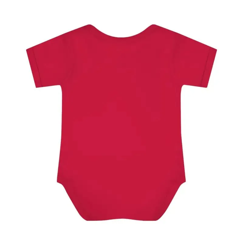 Infant Baby Rib Bodysuit with Lap Shoulders & Tear-Away Label