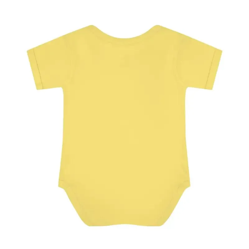 Infant Baby Rib Bodysuit with Lap Shoulders & Tear-Away Label