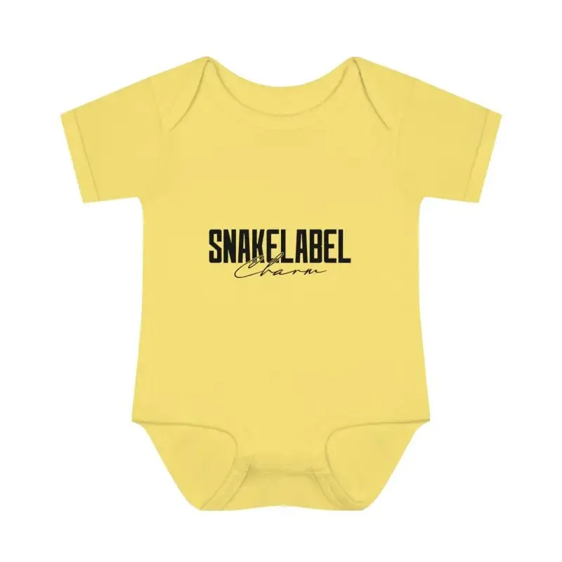 Infant Baby Rib Bodysuit with Lap Shoulders & Tear-Away Label