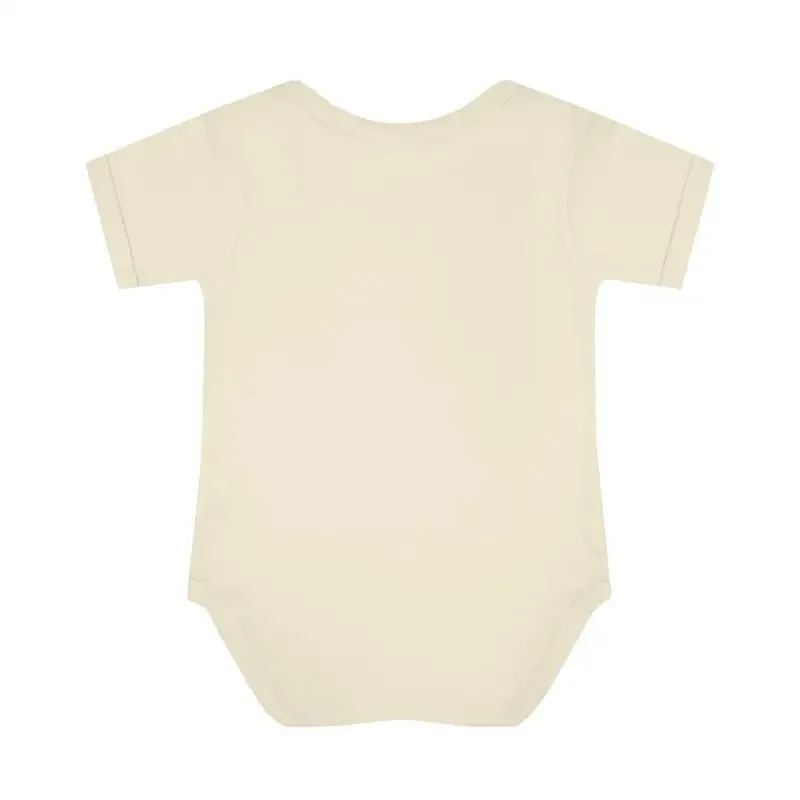 Infant Baby Rib Bodysuit with Lap Shoulders & Tear-Away Label