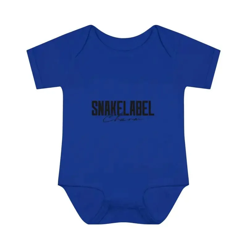 Infant Baby Rib Bodysuit with Lap Shoulders & Tear-Away Label
