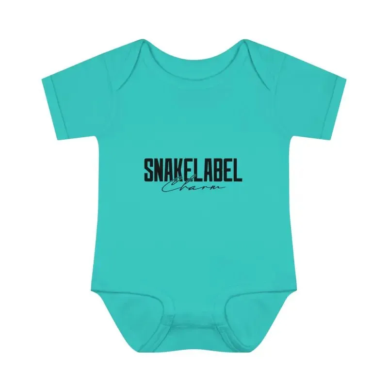 Infant Baby Rib Bodysuit with Lap Shoulders & Tear-Away Label