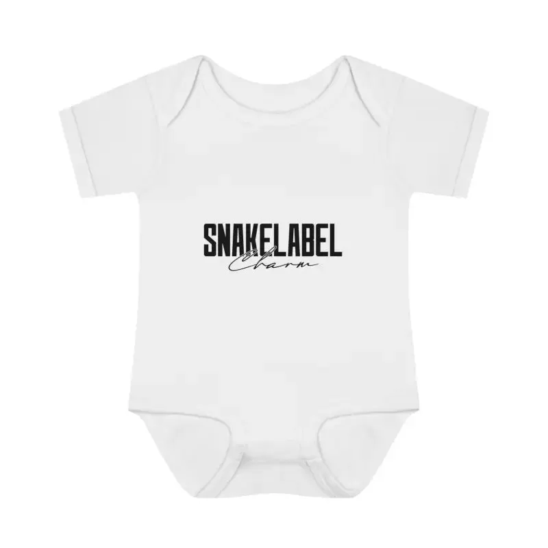 Infant Baby Rib Bodysuit with Lap Shoulders & Tear-Away Label