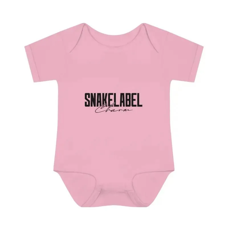 Infant Baby Rib Bodysuit with Lap Shoulders & Tear-Away Label