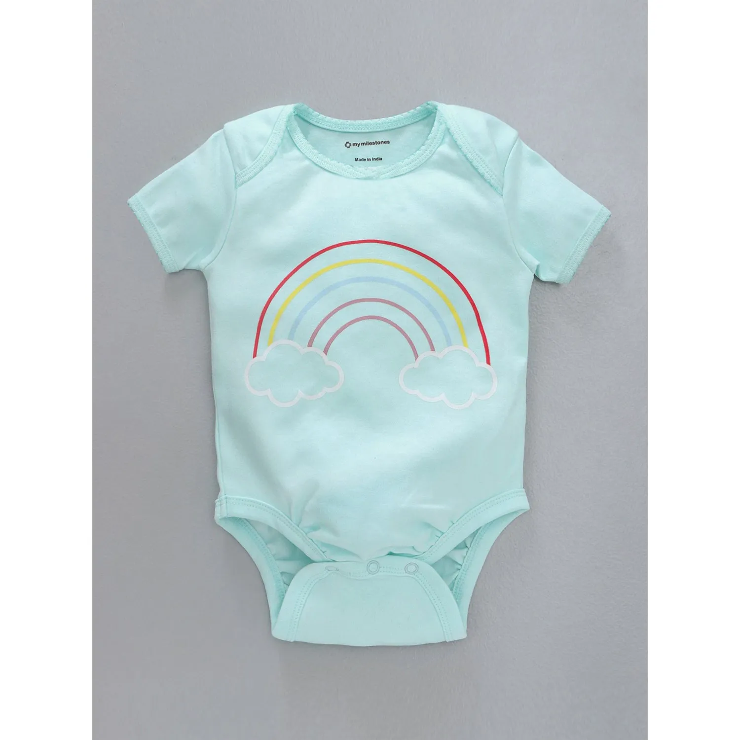 Infant Essentials Clothing Gift Set - 8Pc - Half Sleeves - Girls - Aqua