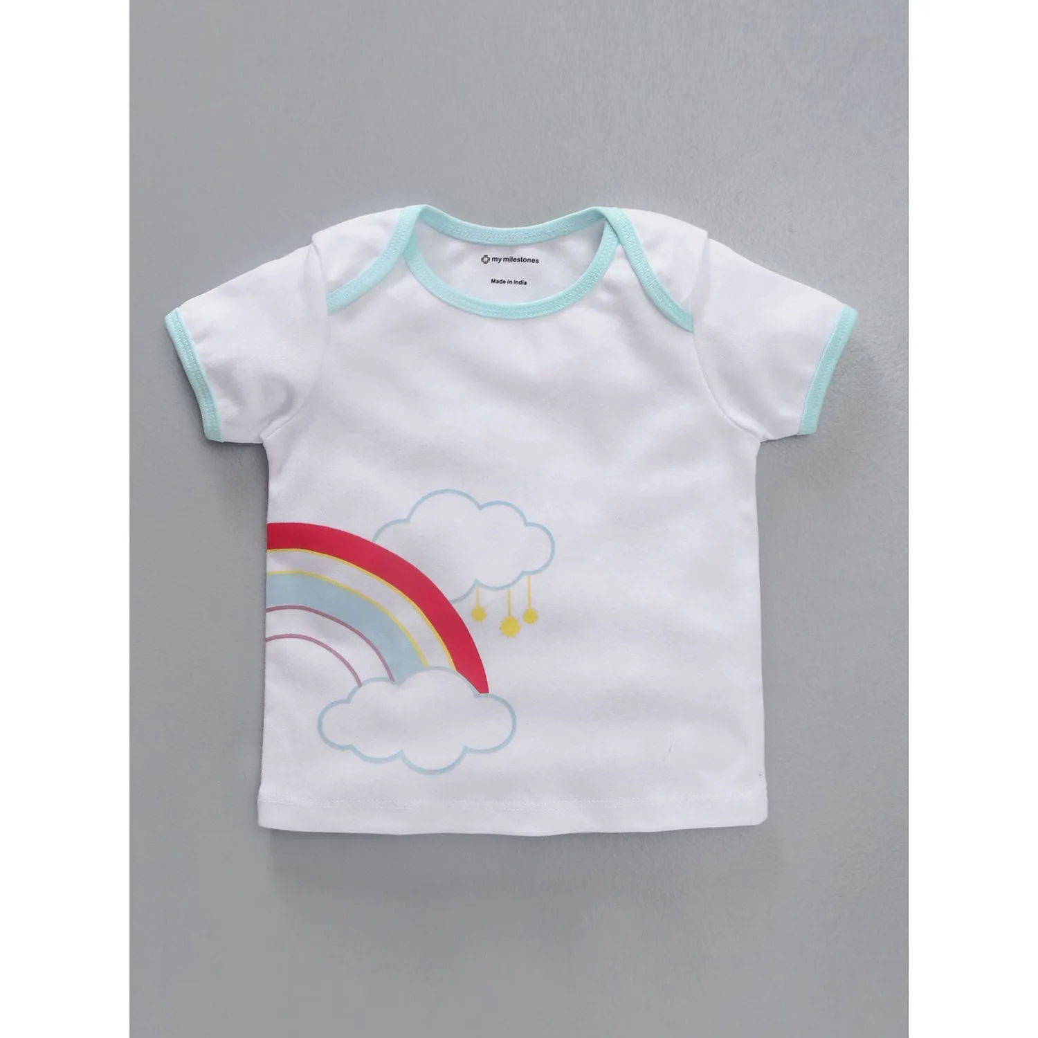 Infant Essentials Clothing Gift Set - 8Pc - Half Sleeves - Girls - Aqua