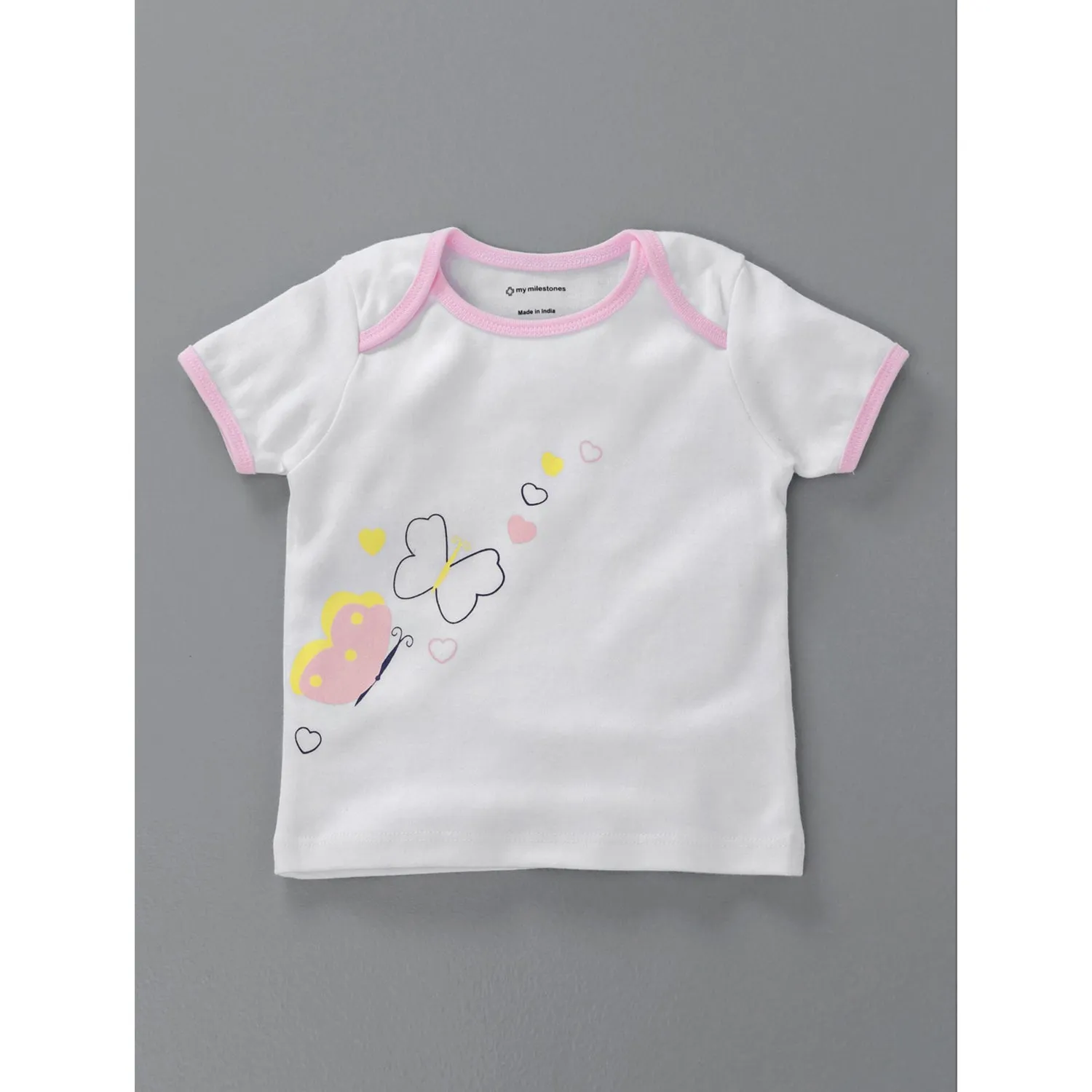 Infant Essentials Clothing Gift Set - 8Pc - Half Sleeves - Girls - Pink