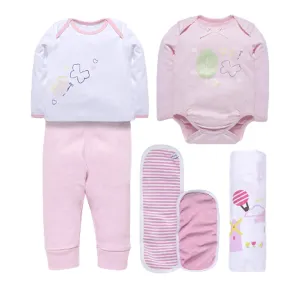 Infant Essentials Gift Set A - 6Pcs - Pink