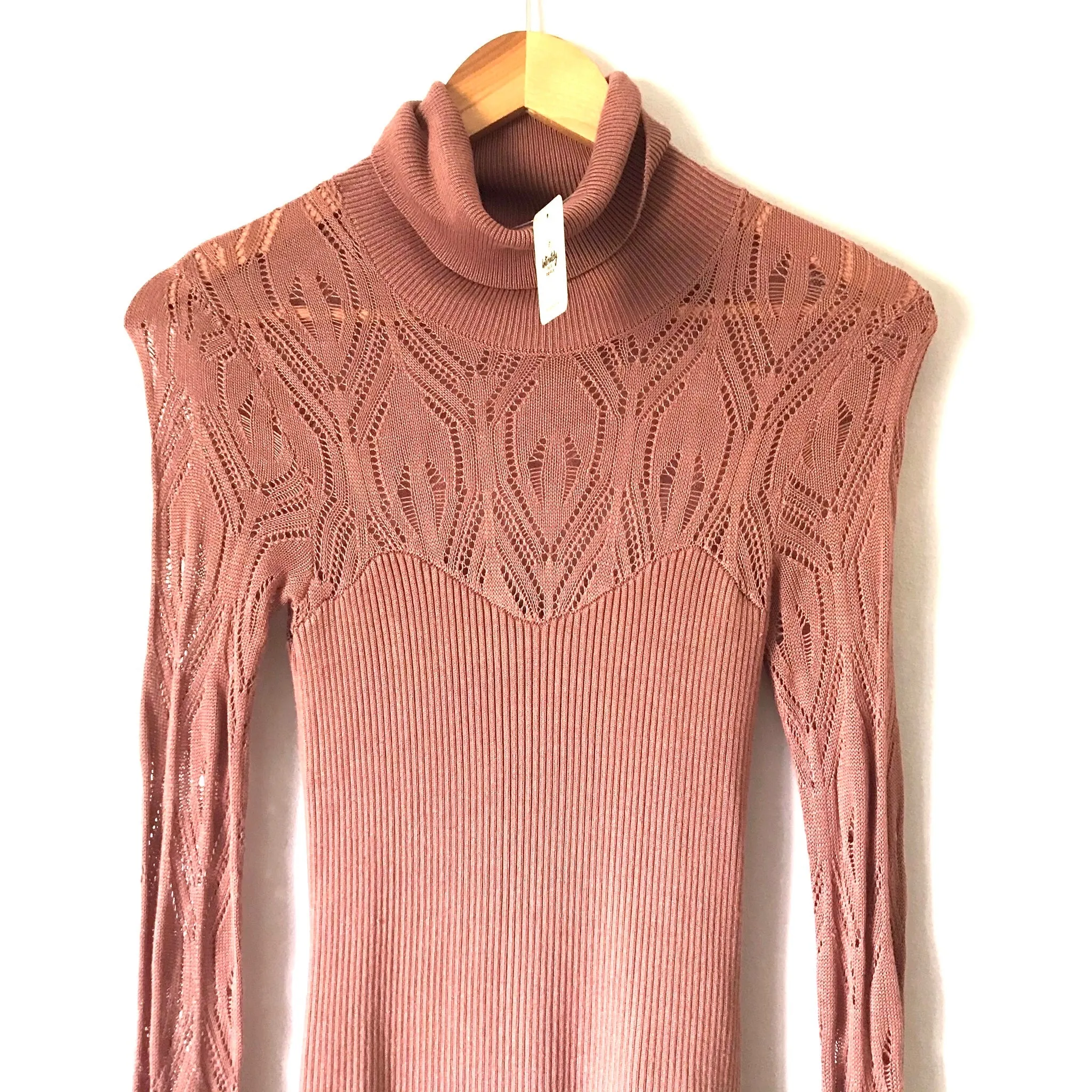 Intimately Free People Mauve Bodysuit NWT- Size XS