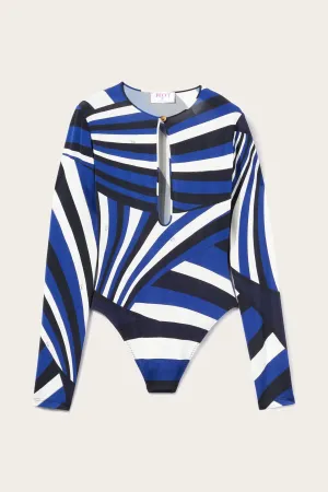 Iride-Print Bodysuit