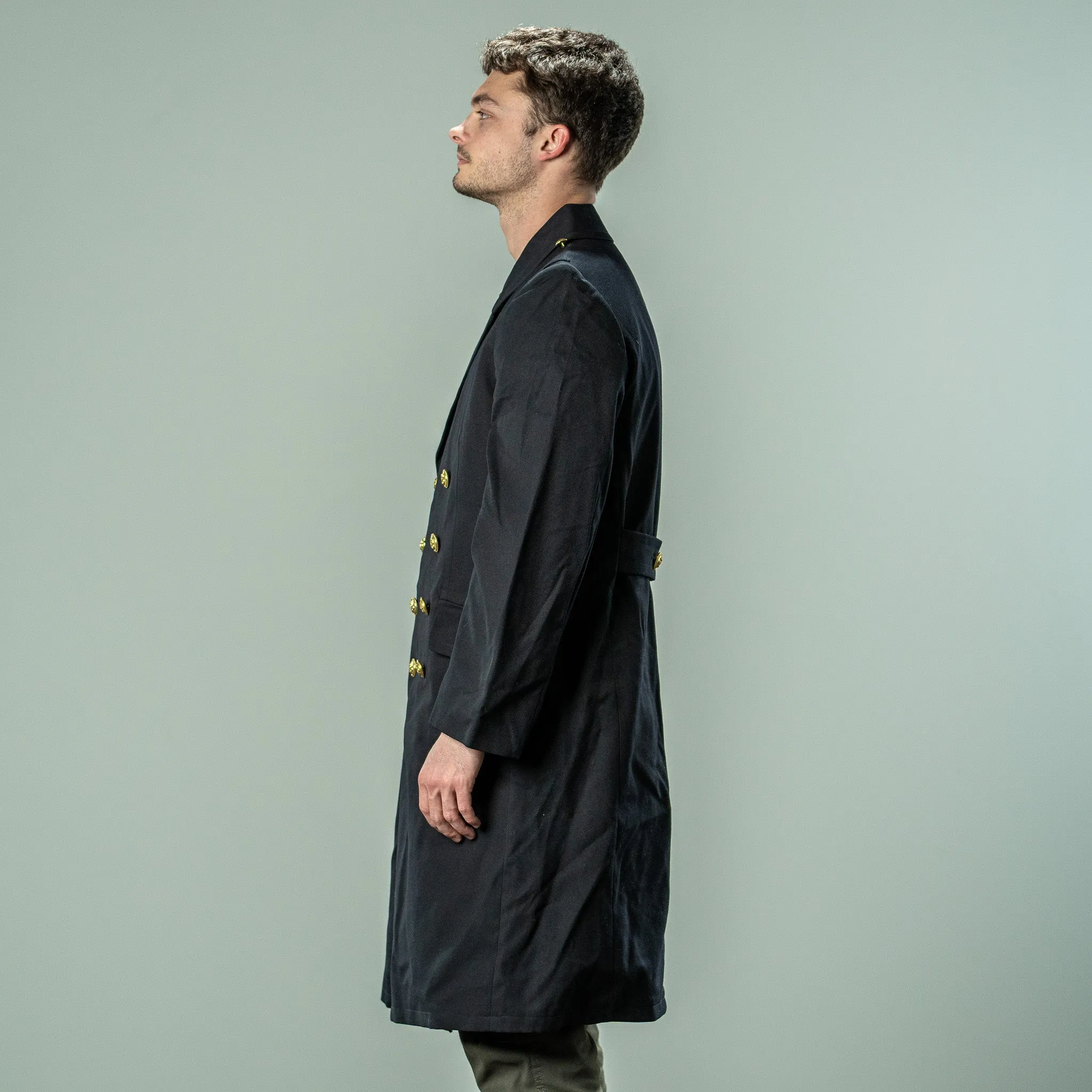 Issued German Navy Overcoat w/Liner