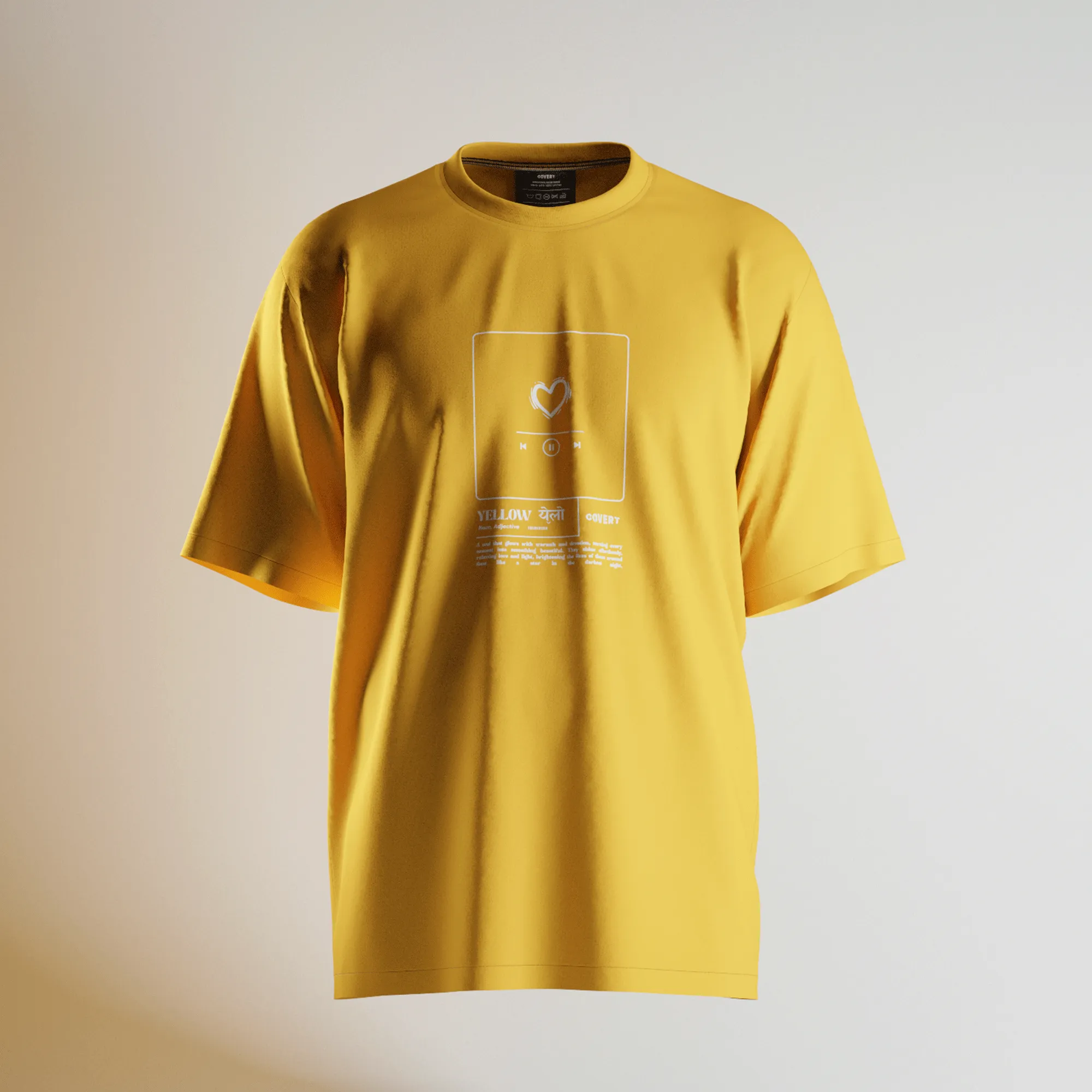 'It Was All Yellow' Oversized T-shirt