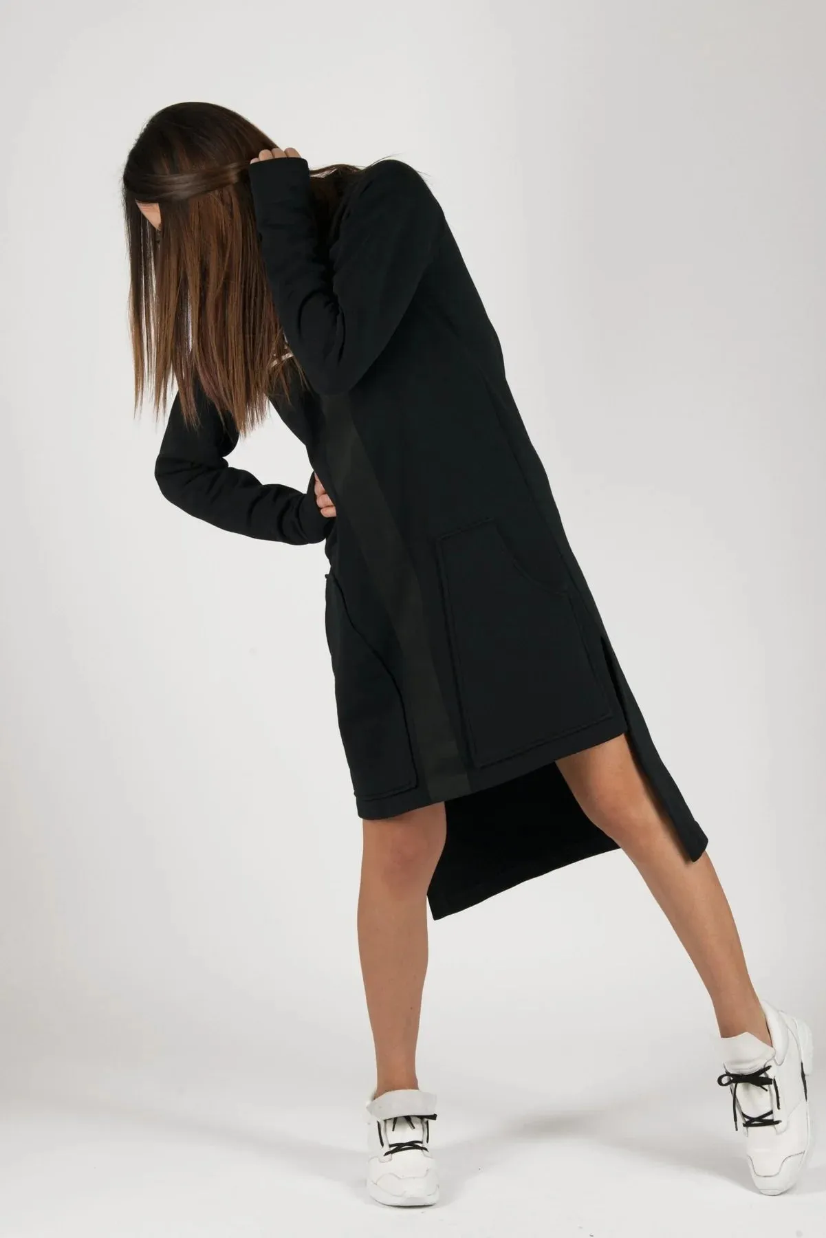 IZABEL White Sweatshirt Dress SALE