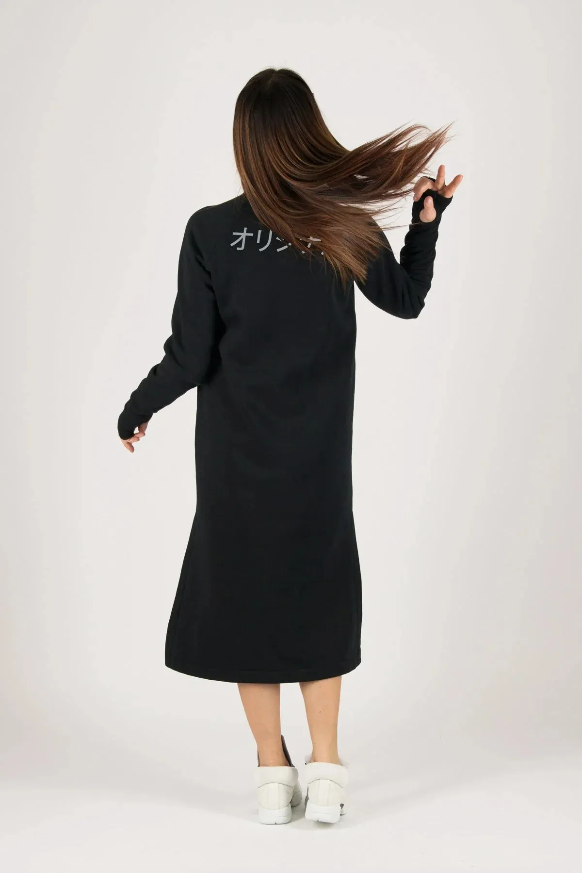 IZABEL White Sweatshirt Dress SALE