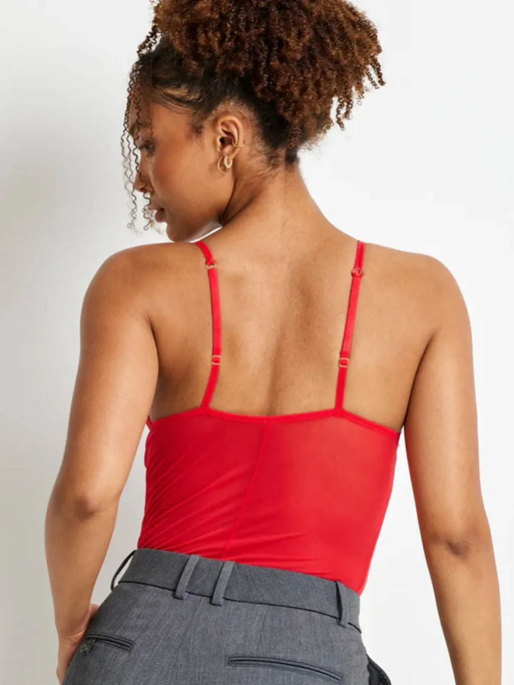 Kayser Brazilian Bodysuit - Brazillian Red