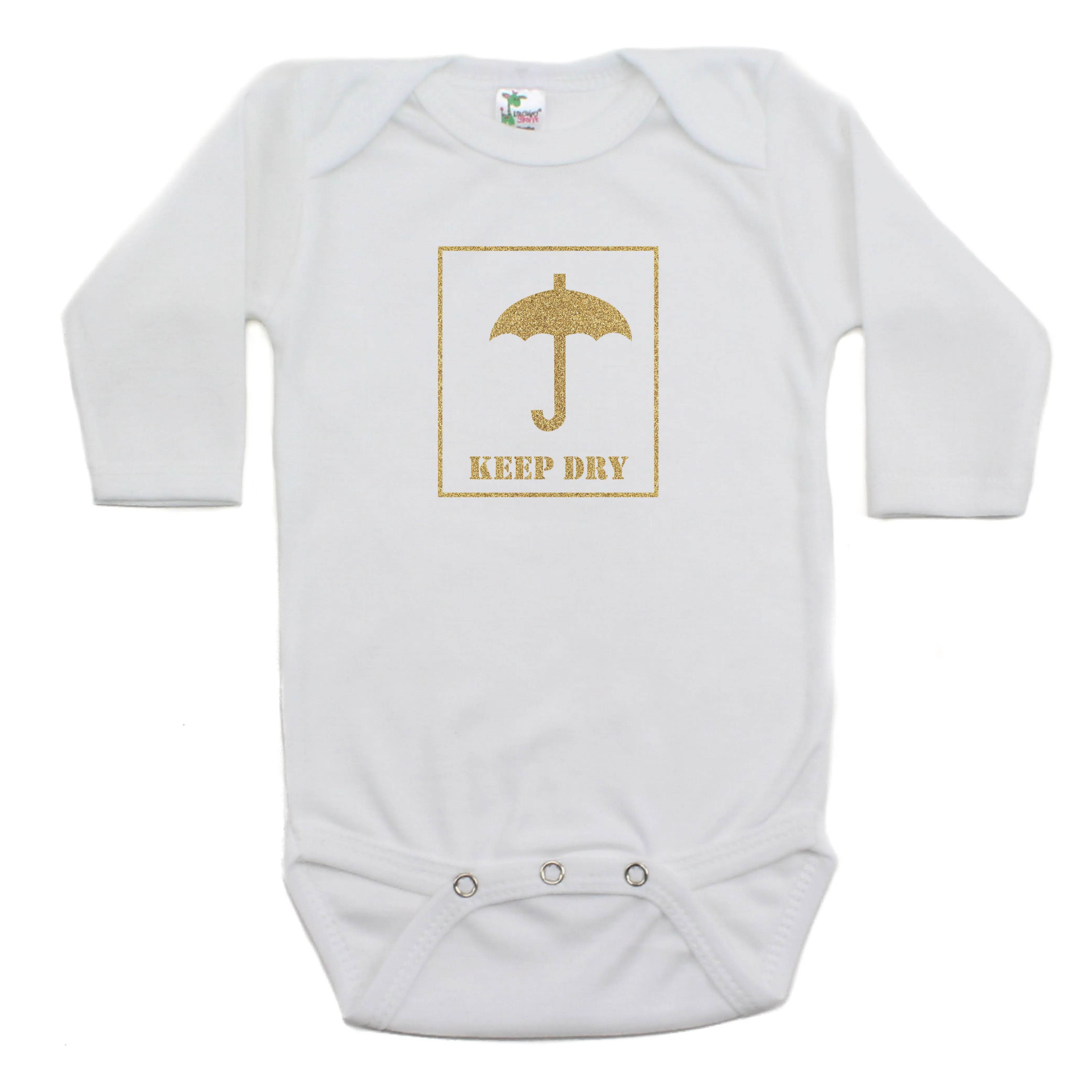 Keep Dry Long Sleeve Cotton Bodysuit