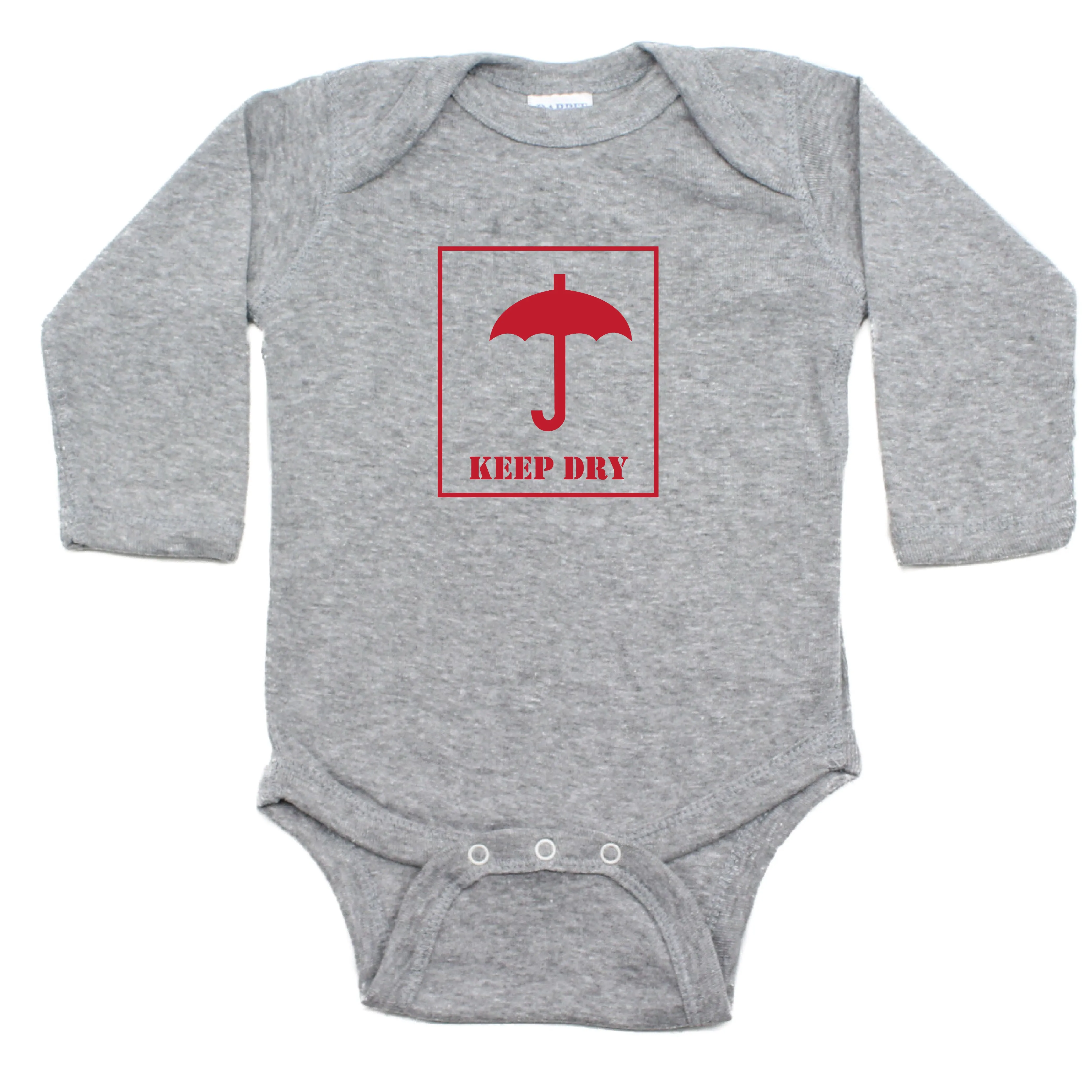 Keep Dry Long Sleeve Cotton Bodysuit