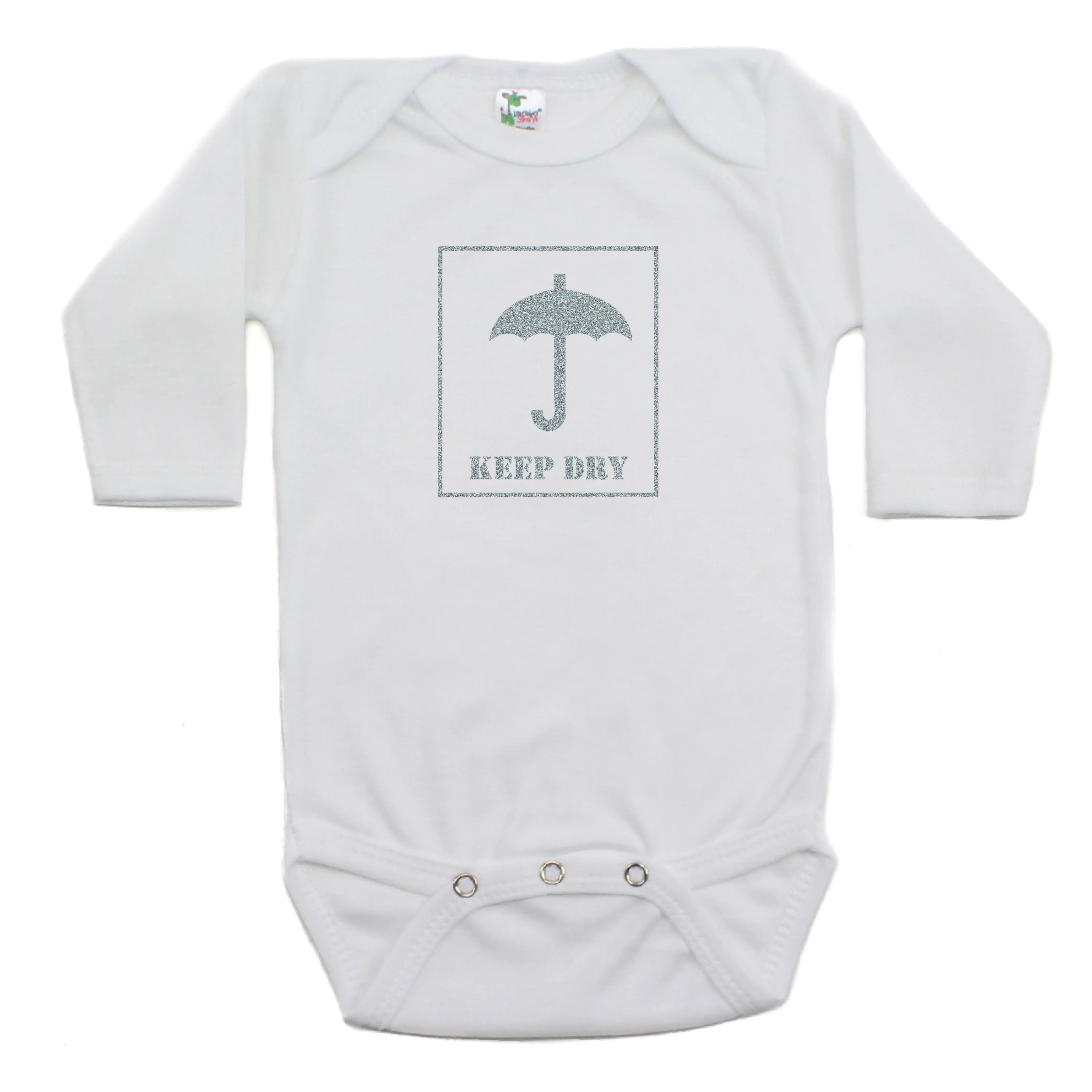 Keep Dry Long Sleeve Cotton Bodysuit