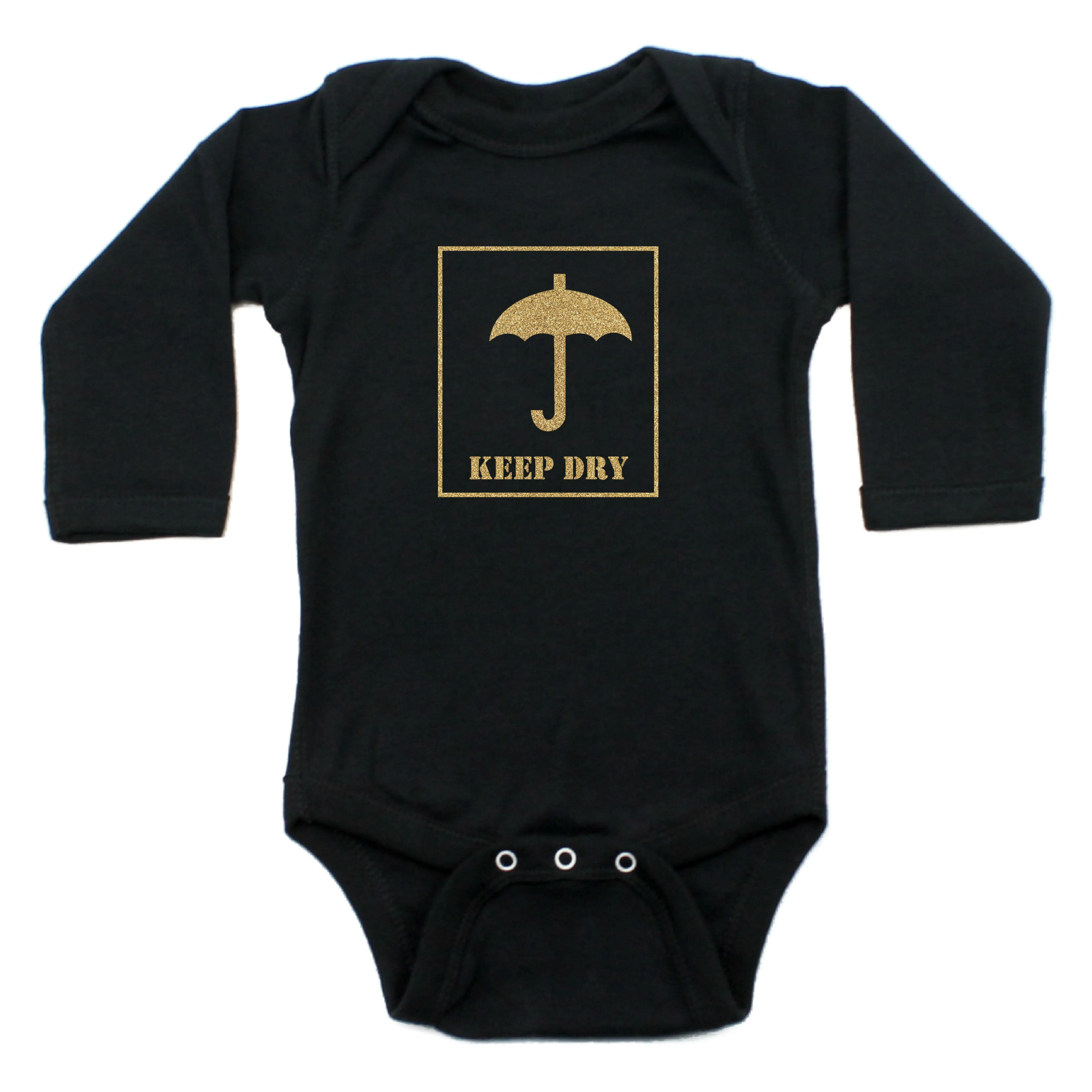 Keep Dry Long Sleeve Cotton Bodysuit