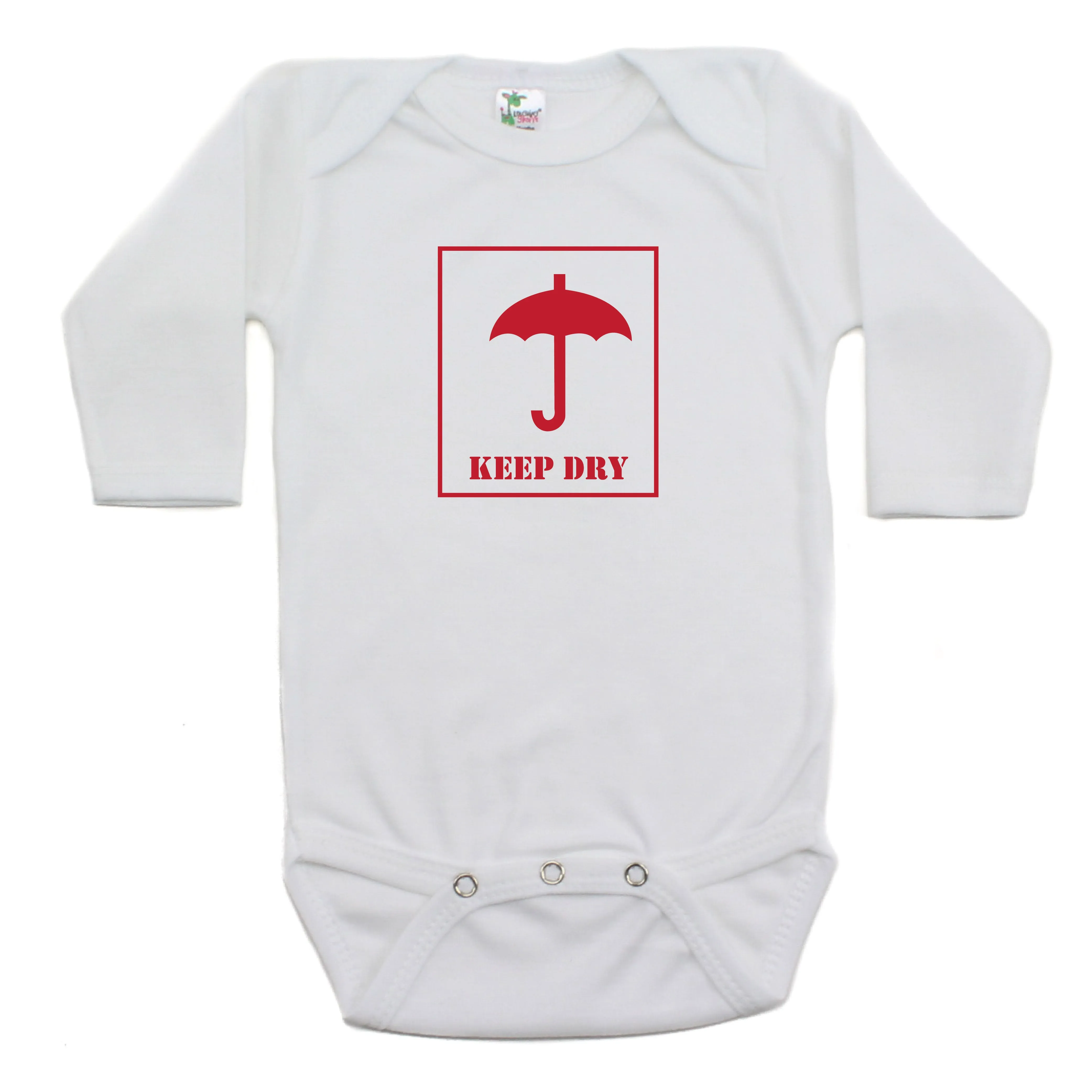 Keep Dry Long Sleeve Cotton Bodysuit