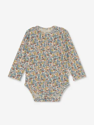 Konges Sløjd Baby Girls Floral Bodysuit in Multicolour