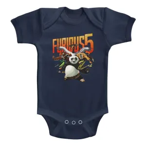 Kung Fu Panda Furious 5 Baby Bodysuit