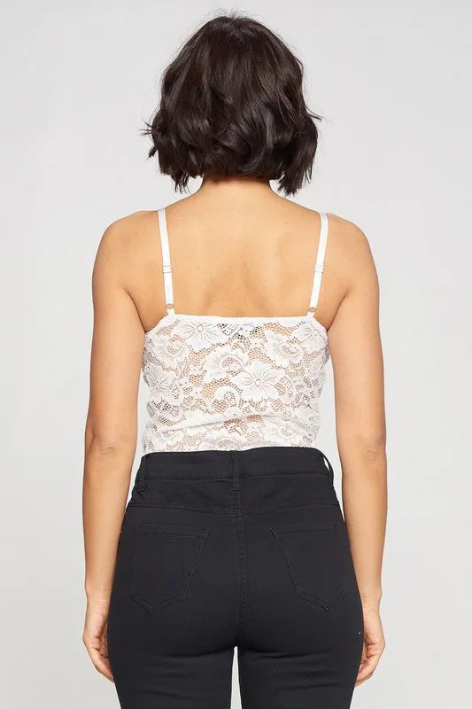 Lace Bustier Bodysuit
