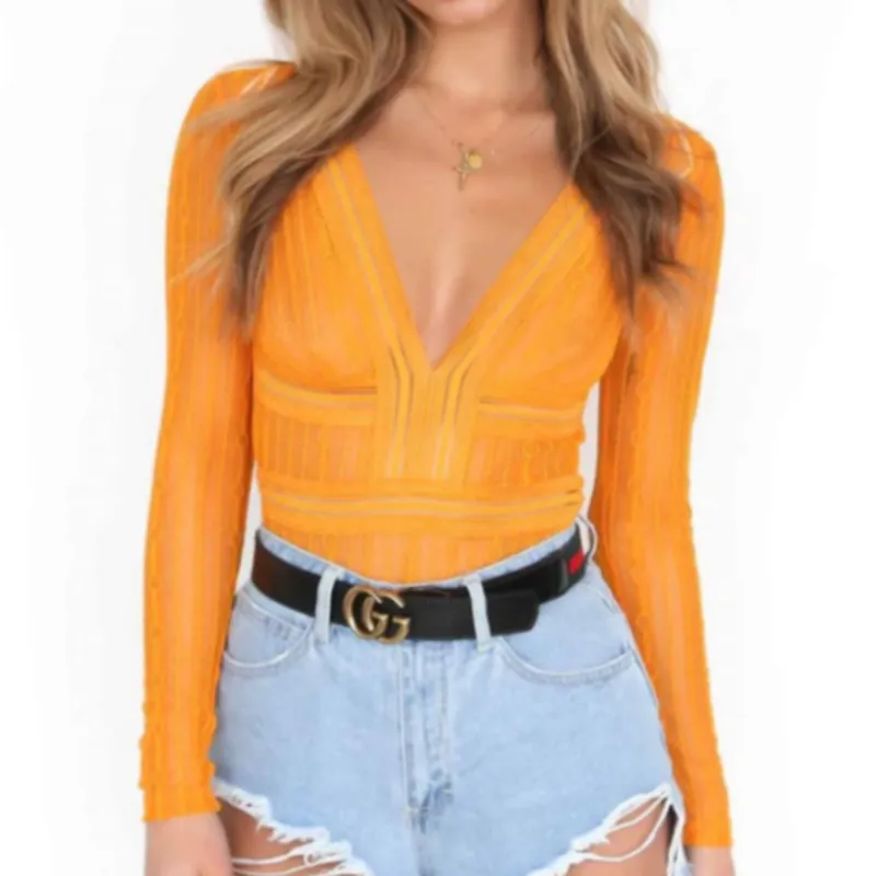 Lace Long Sleeve Bodysuit
