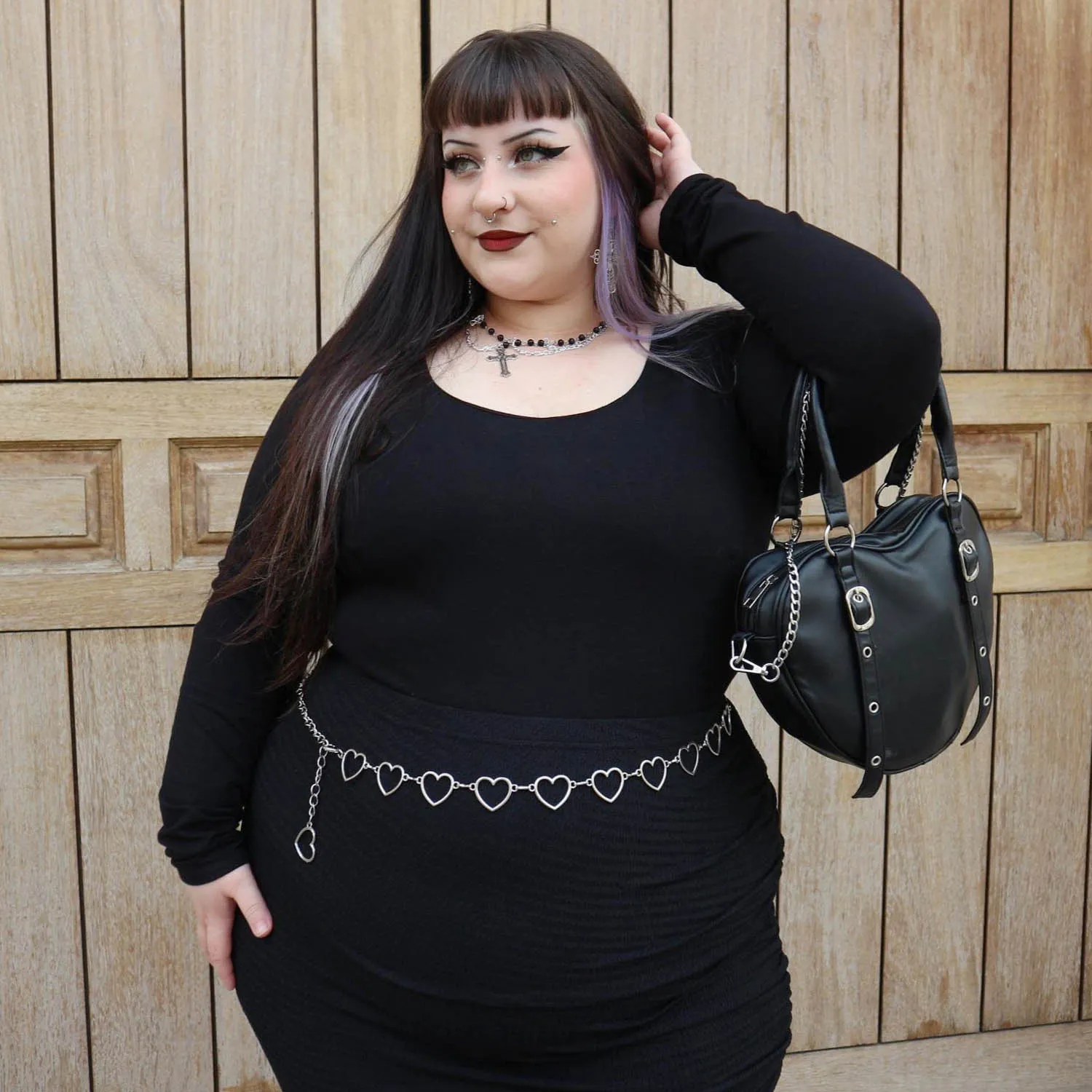 Langarm-Baumwoll-Bodysuit