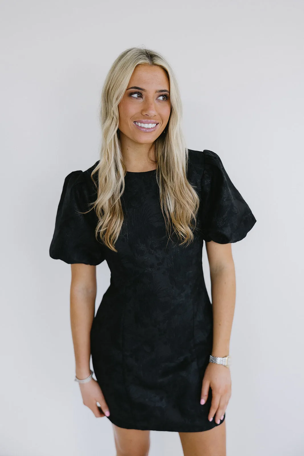 Lelani Mini Dress - Black