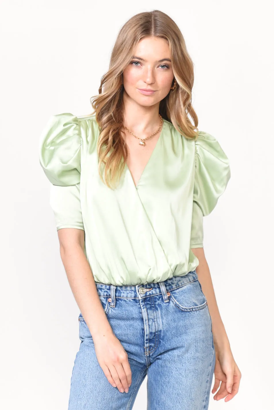 LILA SATEEN BODYSUIT (ONLINE ONLY)