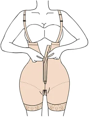 LilyLove®Tummy Compression Bodysuit Shaper With Butt Lifter