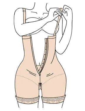 LilyLove®Tummy Compression Bodysuit Shaper With Butt Lifter