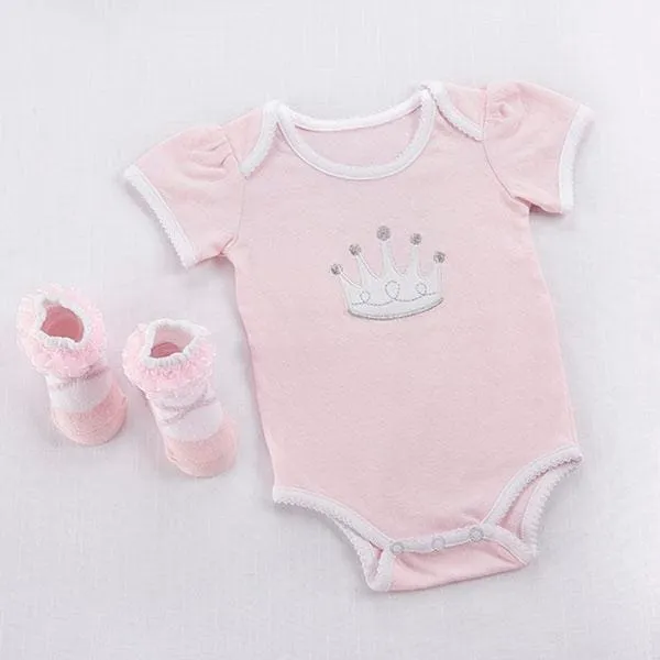 Little Princess Bodysuit & Sock Gift Set