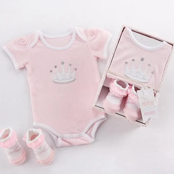 Little Princess Bodysuit & Sock Gift Set