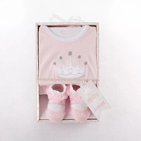 Little Princess Bodysuit & Sock Gift Set