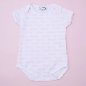 Little Sister Print Short Sleeve Bodysuit