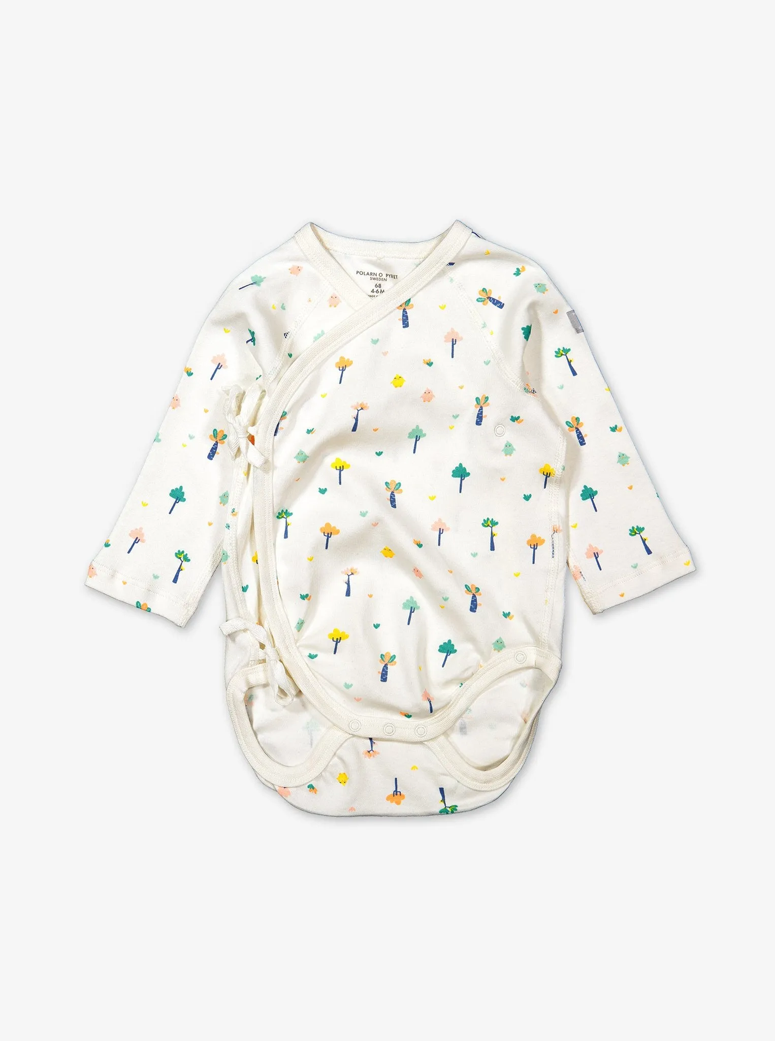 Little Tree Wraparound Baby Bodysuit