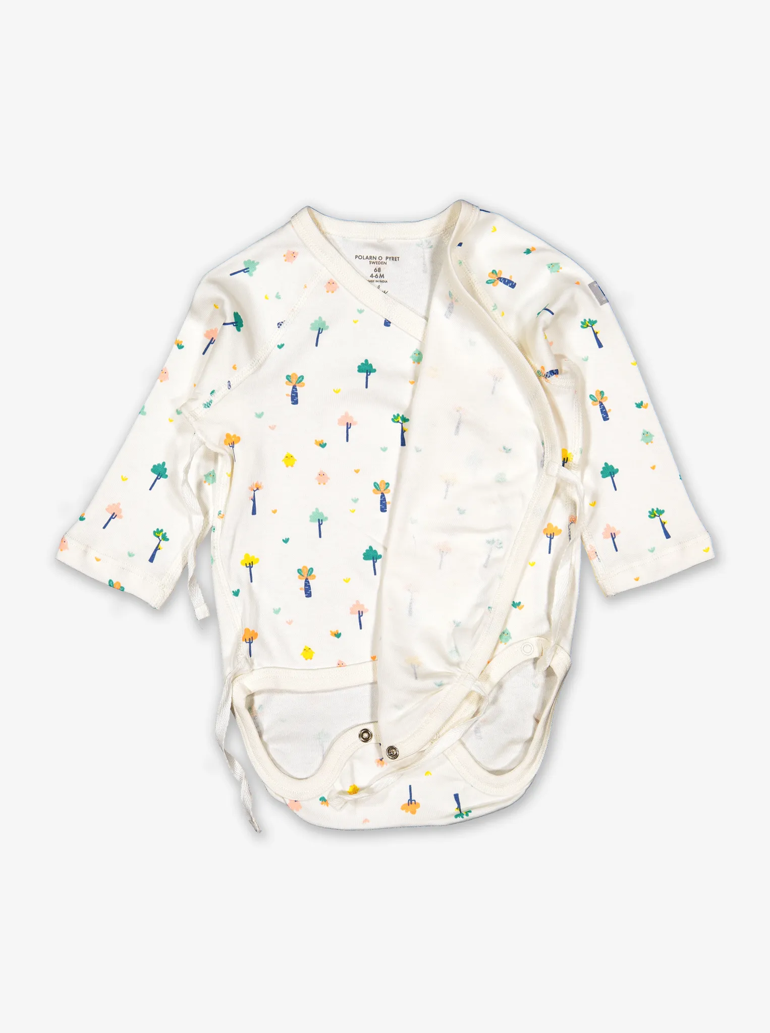 Little Tree Wraparound Baby Bodysuit