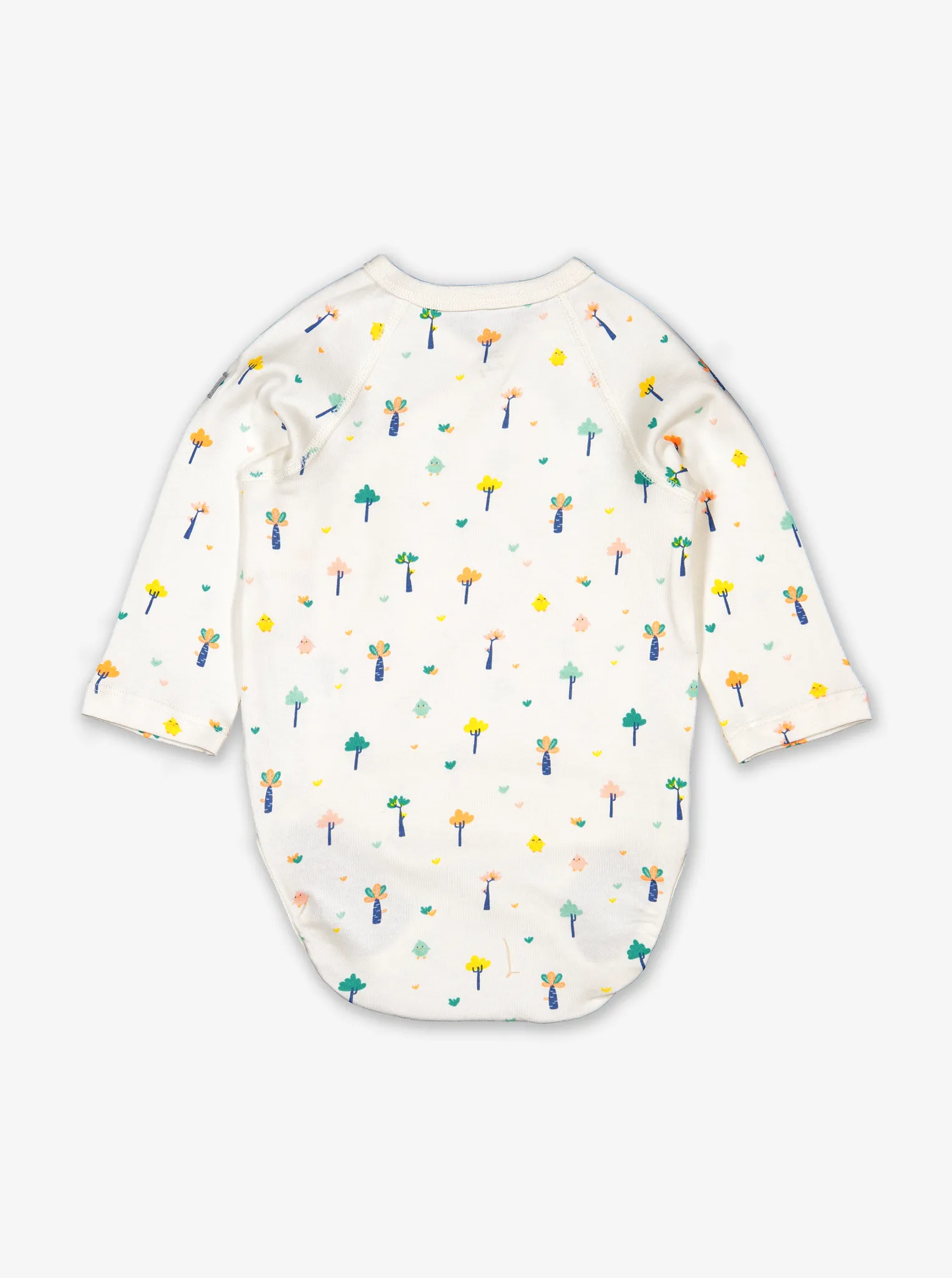 Little Tree Wraparound Baby Bodysuit