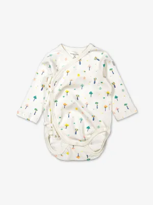 Little Tree Wraparound Baby Bodysuit