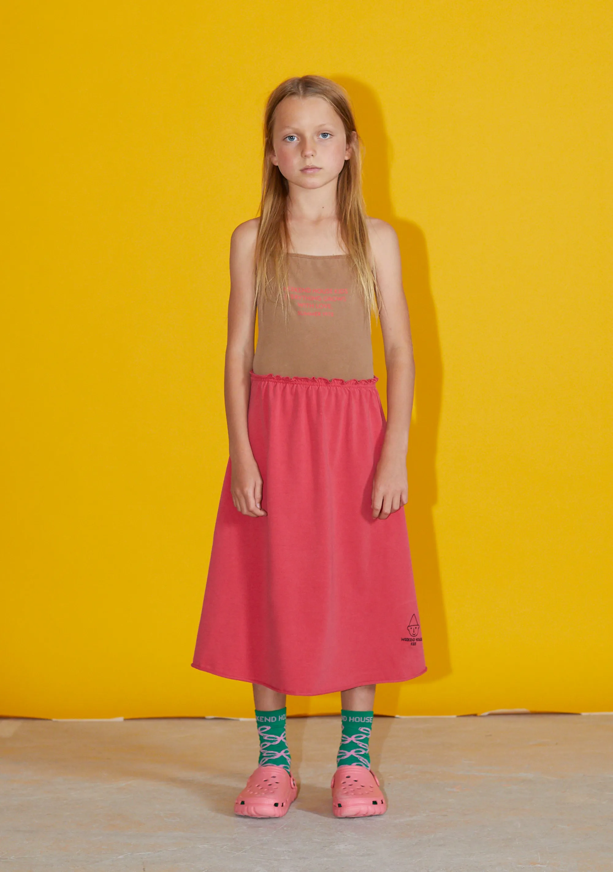Logo Kid's Swimsuit