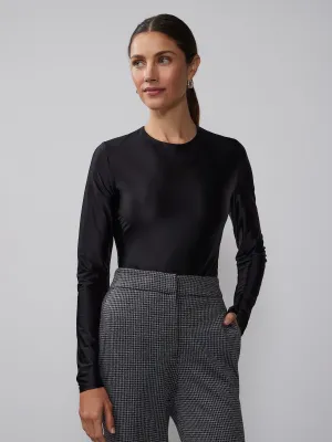 Long Sleeve Crew Neck Bodysuit