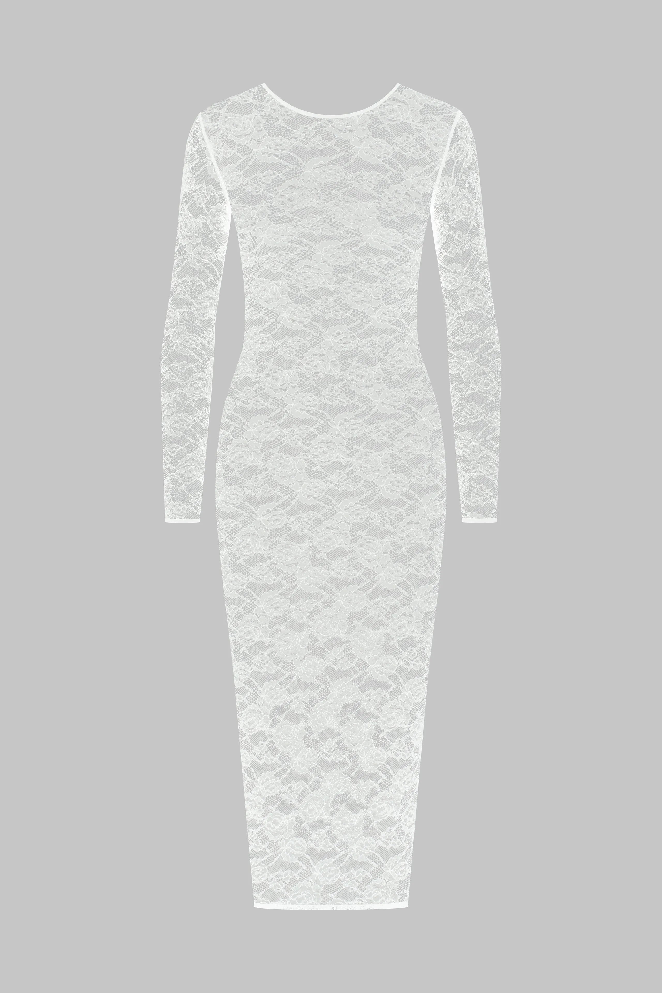 Long sleeve midi dress - Flashback