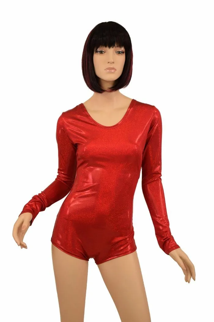 Long Sleeve Twist Back Romper
