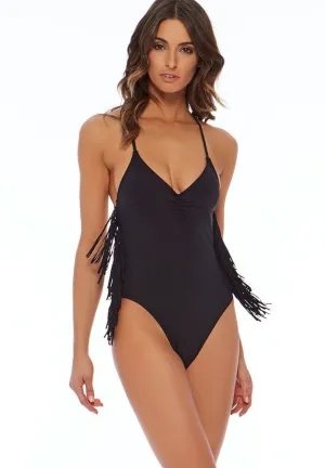 L*Space Swimwear Gypsy One Piece in Black