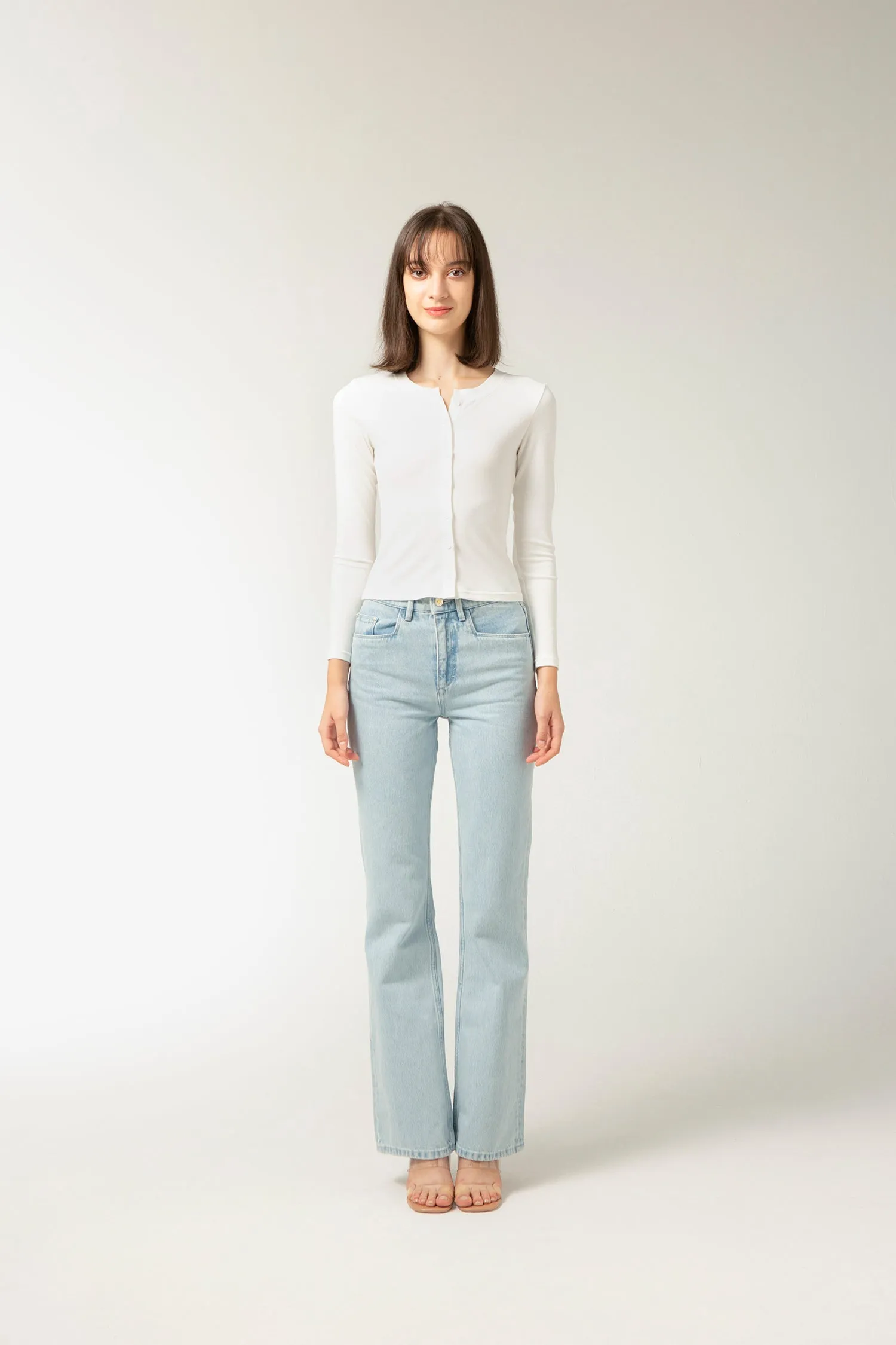 LUV Cardigan - White